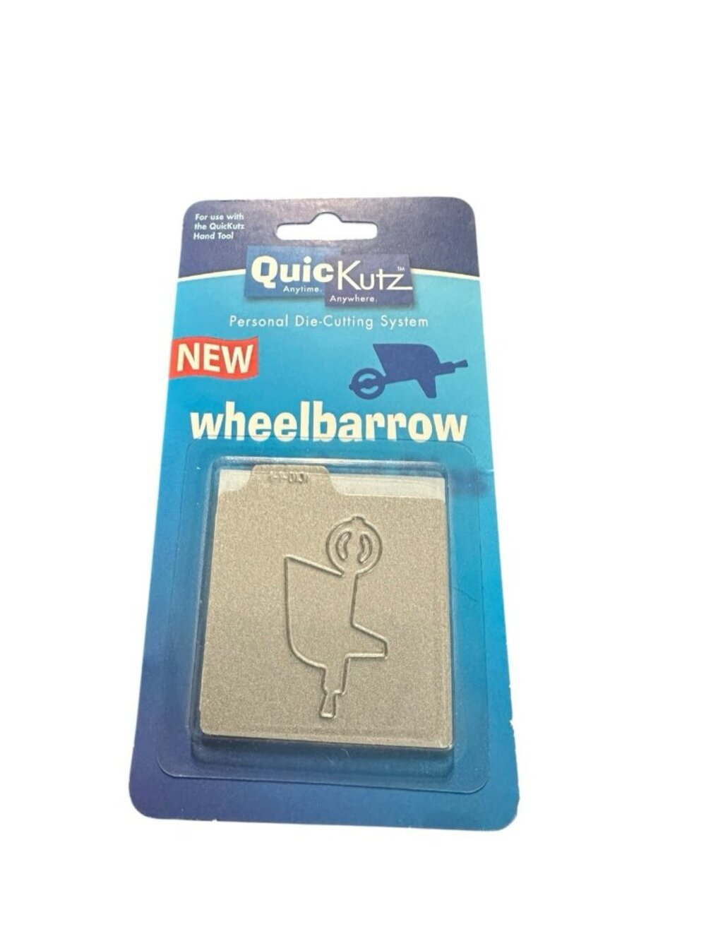 Quickutz Wheelbarrow Cutting Die RS-0131 2x2 New Paper Crafts Scrapbooking